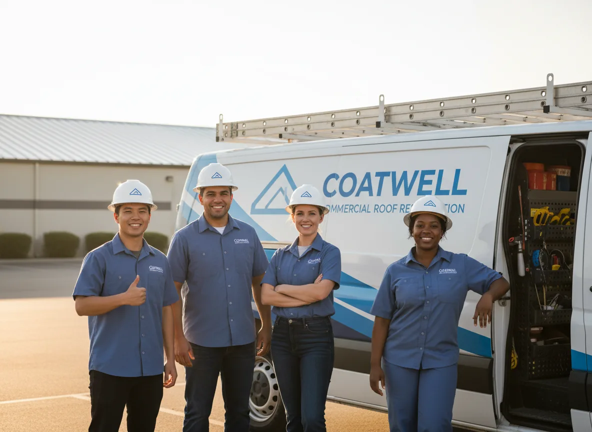 Commercial roof coating company in Lamar, PA